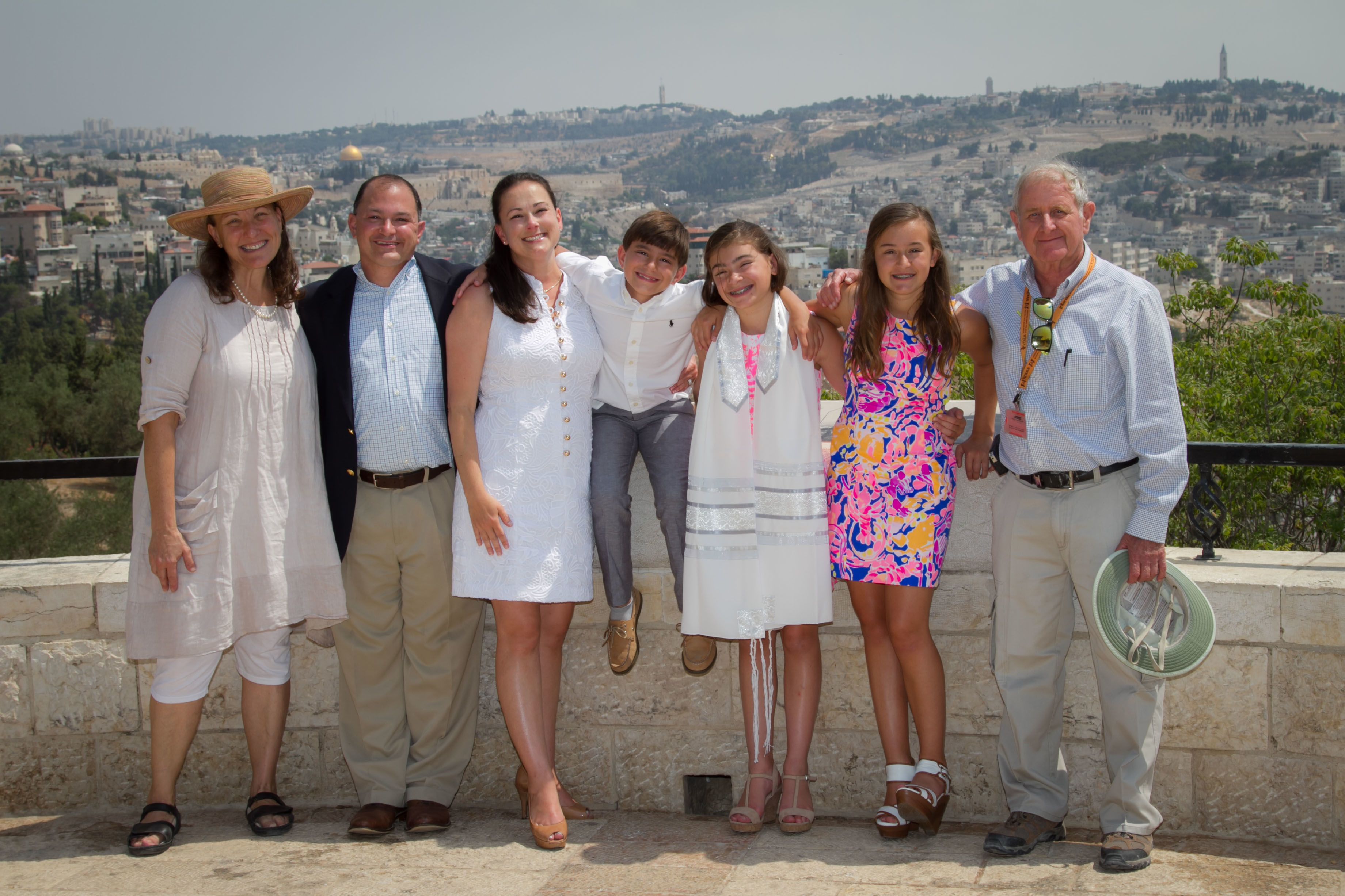 Rabbi Rosalind Glazer, Bat Mitzvah in Israel