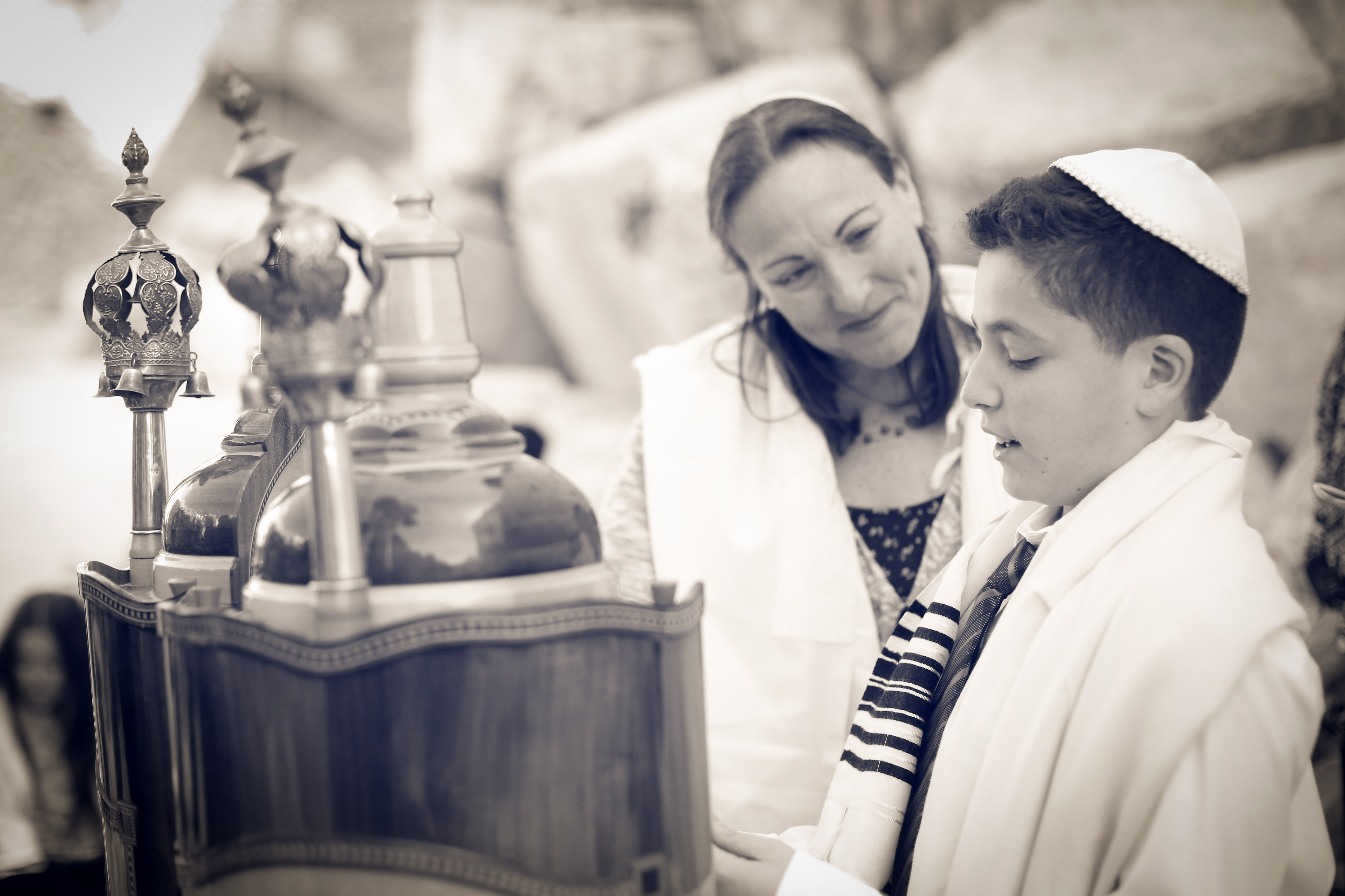 Rabbi Rosalind Glazer, Yonatan's Bar Mitzvah